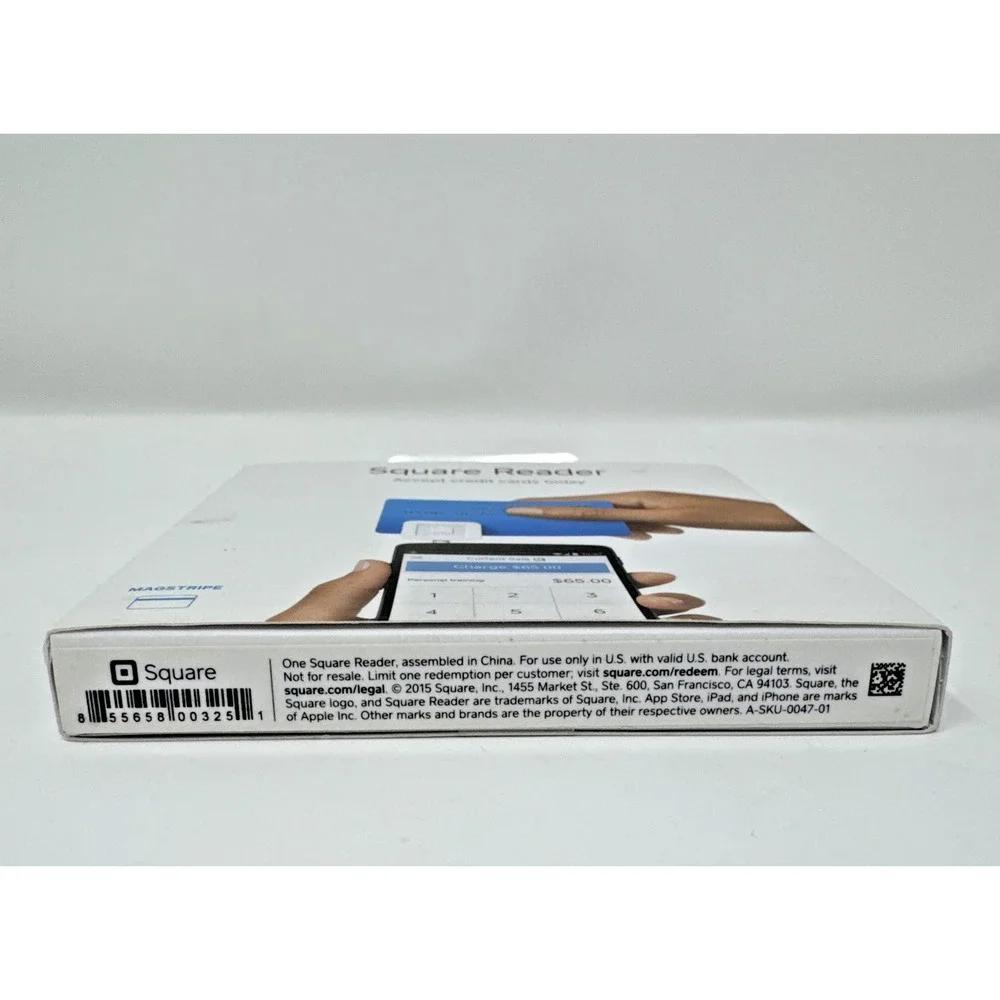 Square Credit Card Reader for Magstripe Apple and Android New